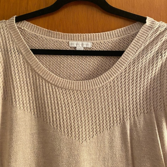 NY&C Beige Lightweight Sweater, xxl - Picture 2 of 5